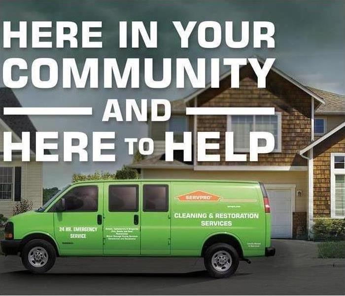 Servpro is here in your community and here to help